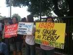 July 5, 2013 Protest Action against water rate hike and anomalous charges being imposed by Manila Water and Maynilad